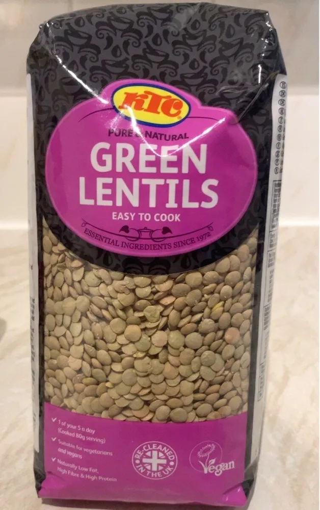 Green lentils