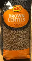 Brown lentils