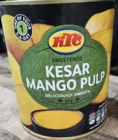 Sweetened Kesar Mango Pulp