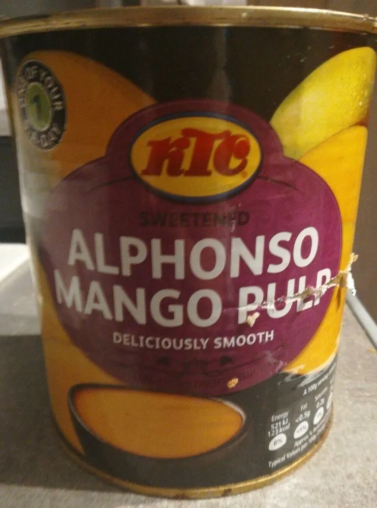 Alphonso Mango Pulp