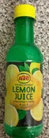 KTC Natural Strength Lemon Juice
