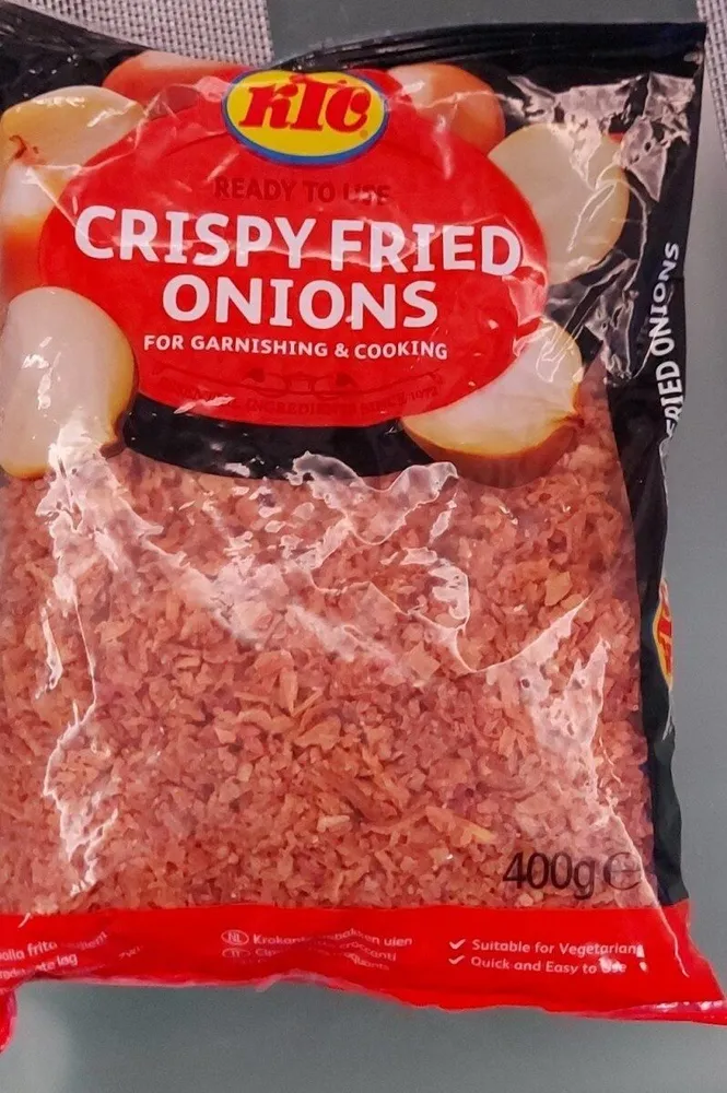 crispy fried onions