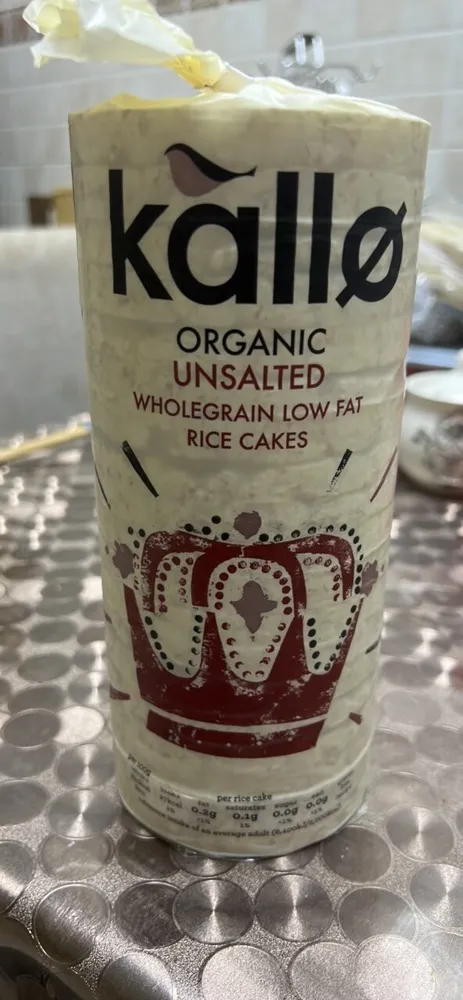 ORGANIC UNSALTED WHOLEGRAIN RICE CAKES
