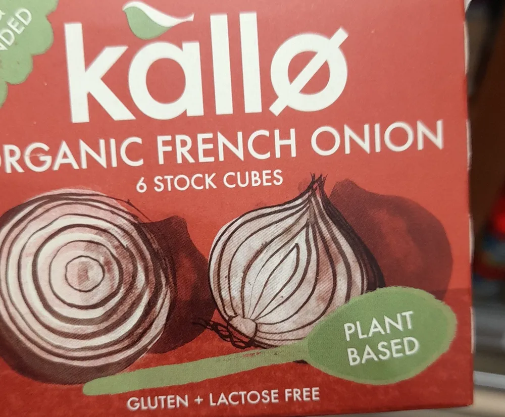 Kallo Stock Cubes French Onion Organic imp