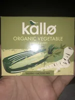 Organic vegetable stock cubes