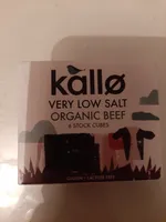 Kallo very low salt organic beef stock cubes