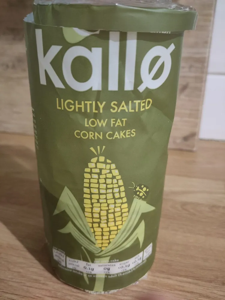 LIGHTLY SALTED LOW FAT CORN CAKES