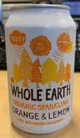 Organic sparkling orange & lemon