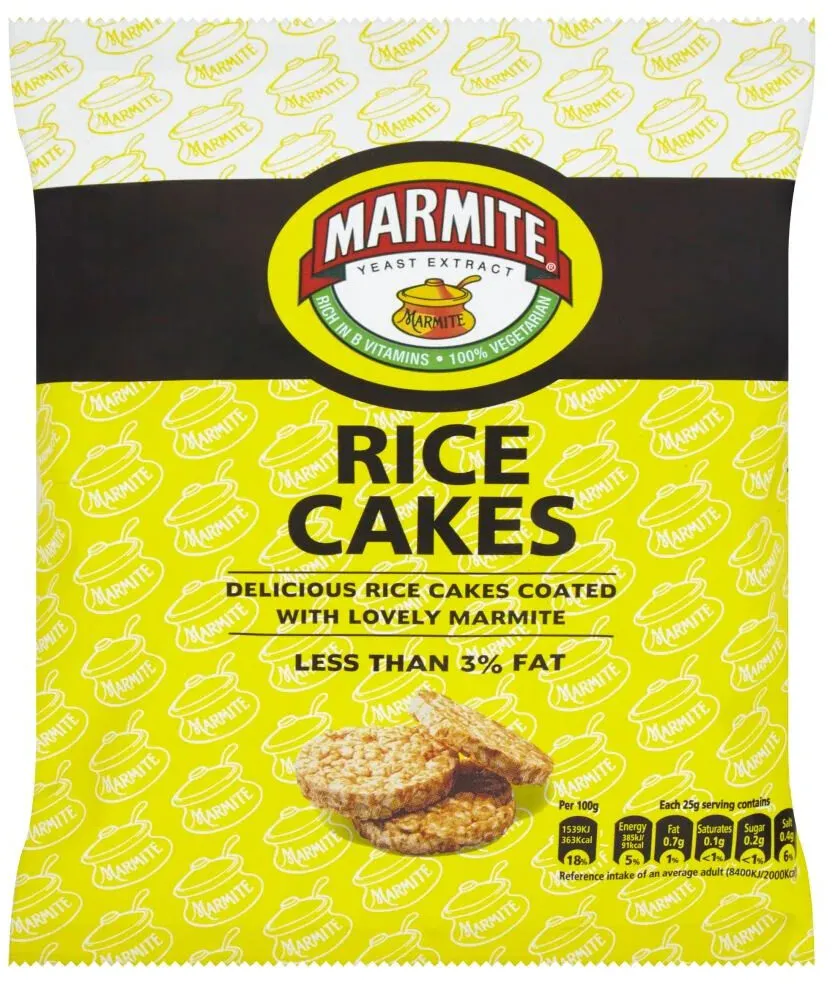 Marmite Rice Cakes