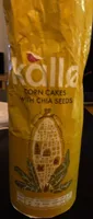Corn cake with chia seeds