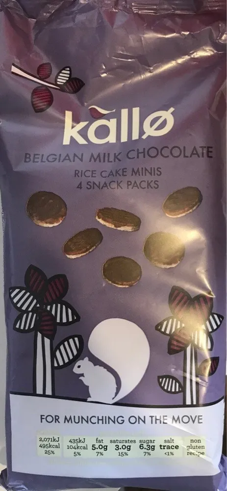 Milk Chocolate Rice Cake Minis
