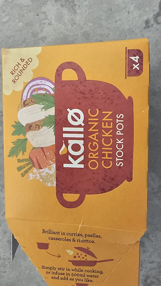 Organic Chicken Stock Pot