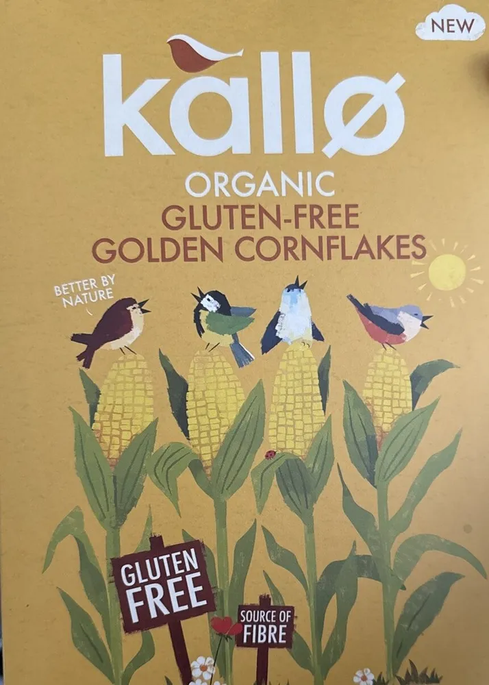 Organic Gluten-Free Golden Cornflakes