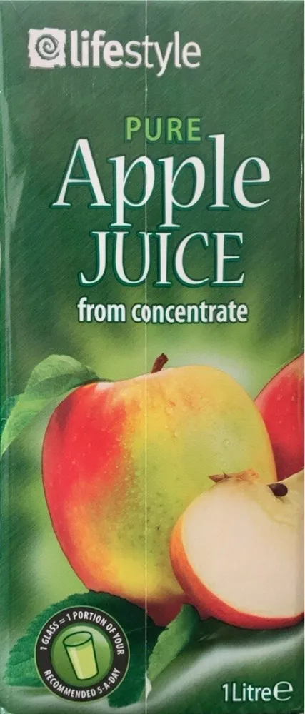 Pure Apple Juice from concentrate