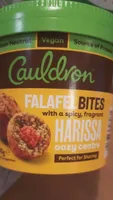 Falafel bites with harissa