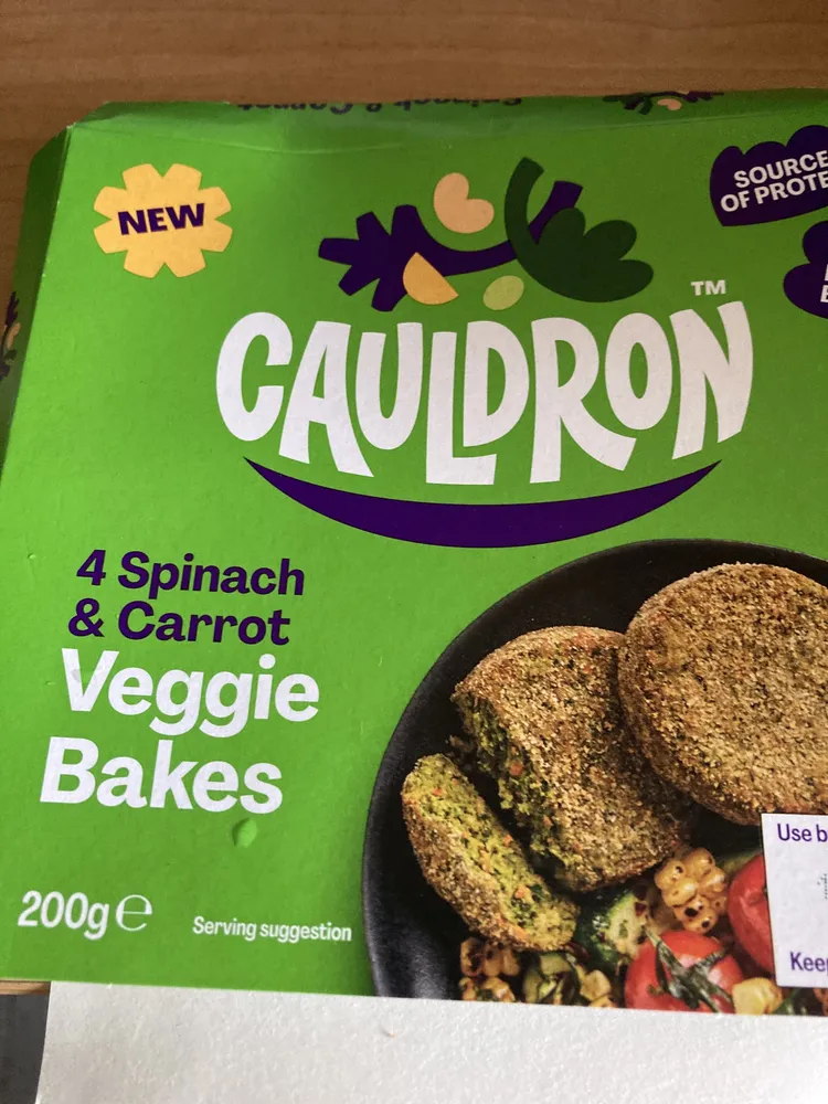 Spinach & Carrot Veggie Bakes
