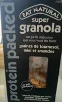Super Granola Graines de Tournseol, Miel & Amandes