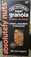 Super Granola (pinda’s, amandelen & kokosnoot)