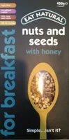 Nuts and seeds with honey