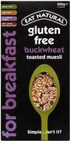For Breakfast Gluten Free Buckwheat Toasted Muesli