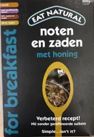 Noten en zaden met honing
