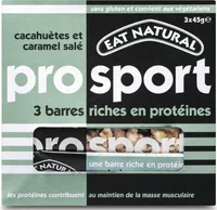 Prosport - barre cacahuètes 🥜et caramel salé