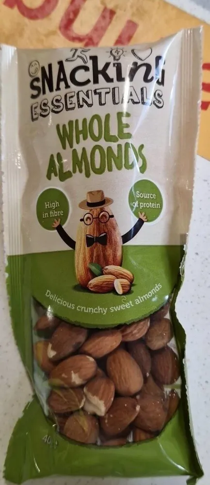 Whole almonds
