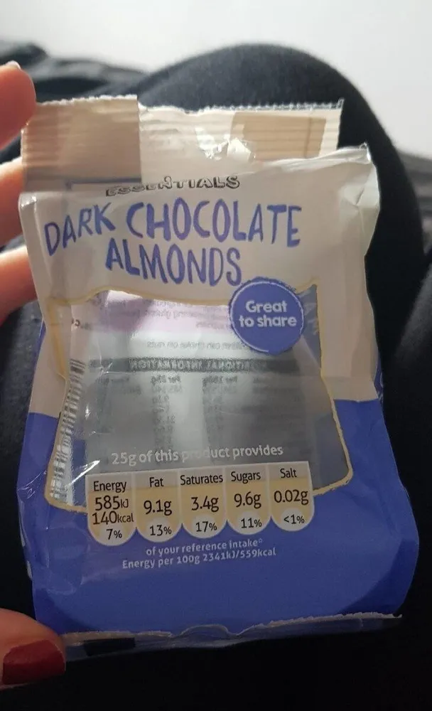 Dark Chocolate Almonds
