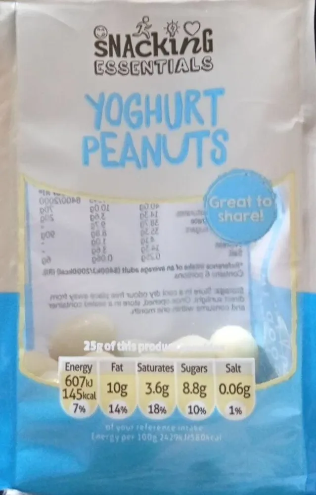 Yoghurt Peanuts