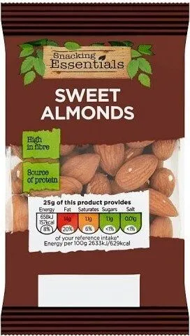 Snacking Essentials Sweet Almonds