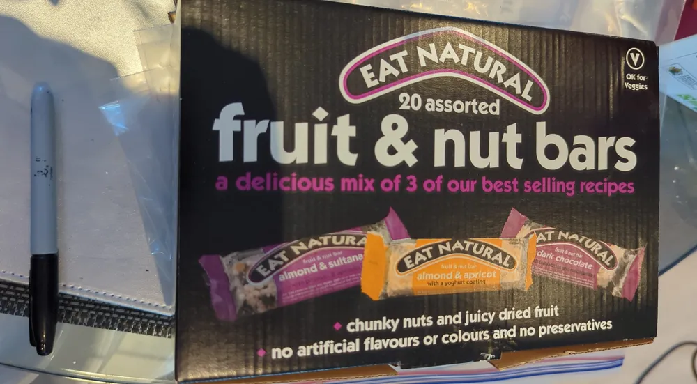Eat Natural Mixed Box 20 Bars