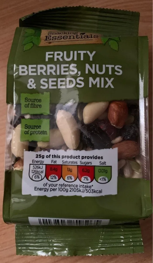 Fruity Berries, Nuts & Seeds Mix