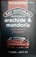 Barrette mixed nuts Arachide e Mandorla