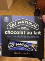 Fruit & Nut Bars Milk Chocolate with Peanuts and Cranberries 3 x