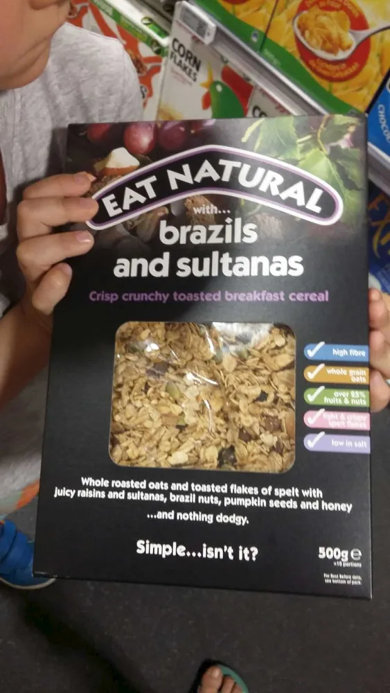 Eat Natural Crunchy Breakfast Brazil & Sultanas