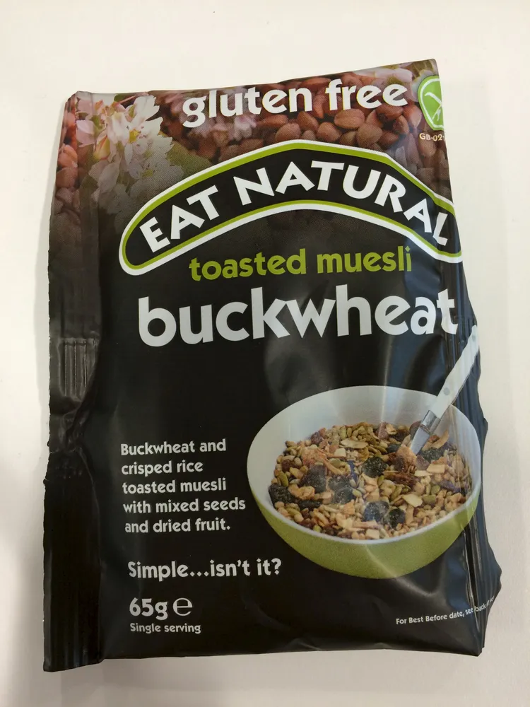 Eat Natural Gluten Free Buckwheat Toasted Muesli