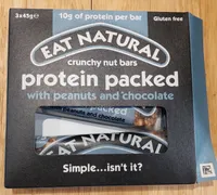 Crunchy Nut Bars with Peanuts & Chocolate