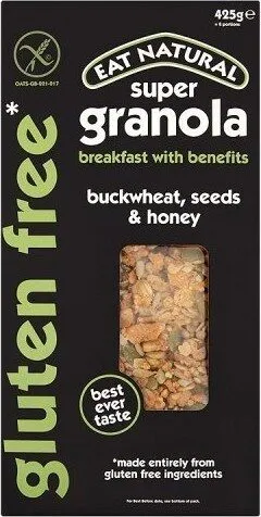 Super Granola Buckwheat, Seeds & Honey