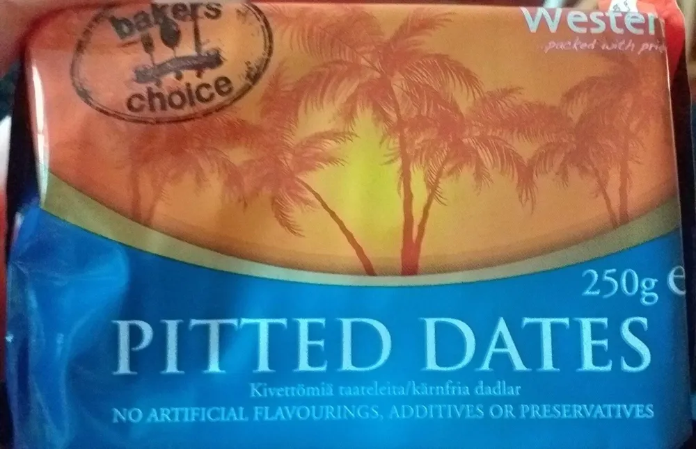 Pitted dates