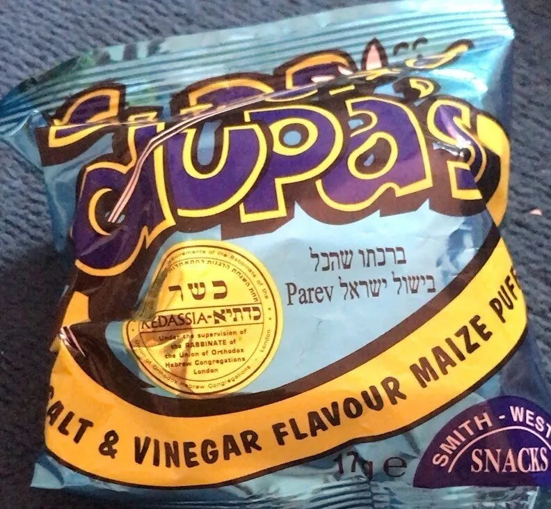 Salt and Vinegar Flavour Maize Puffs