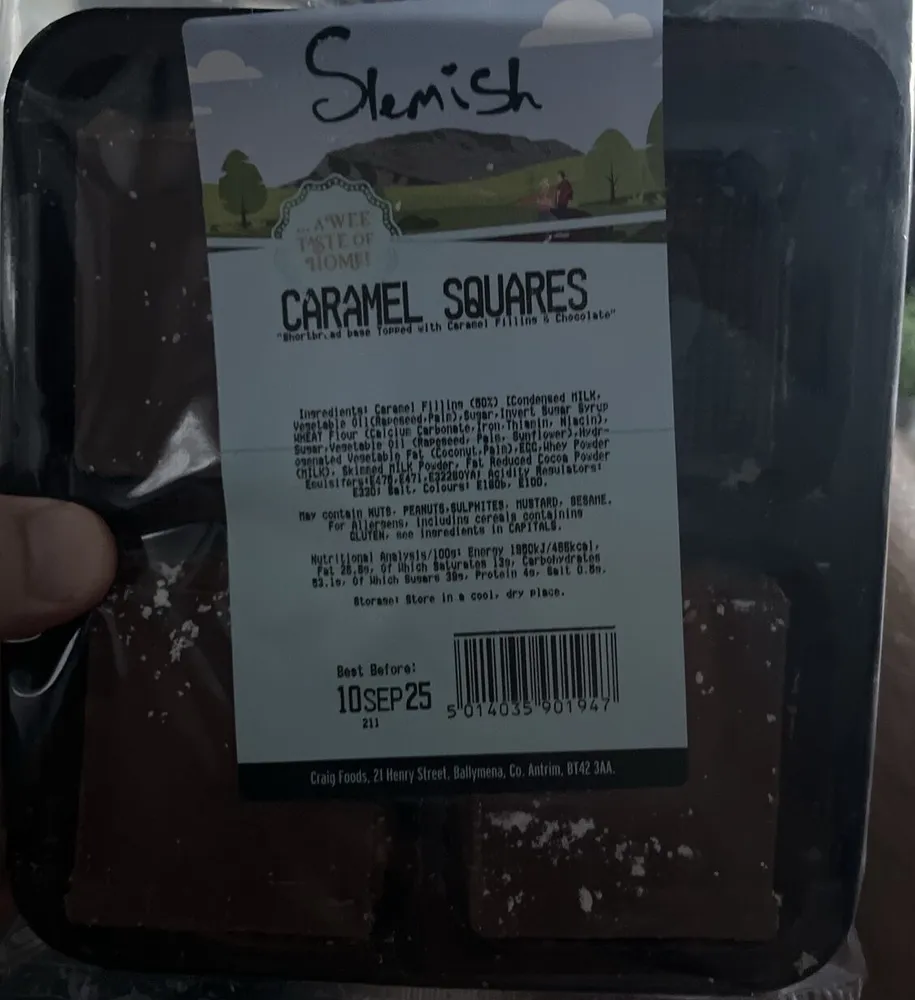 Caramel Squares