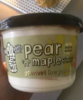 Pear n maple yoghurt