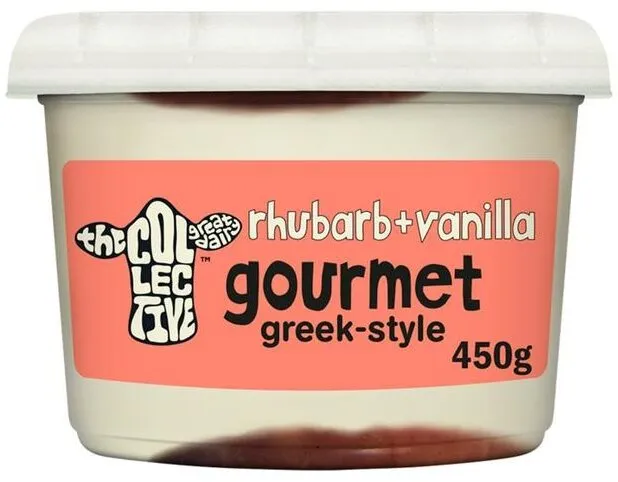 Rhubarb & Vanilla Gourmet Yoghurt