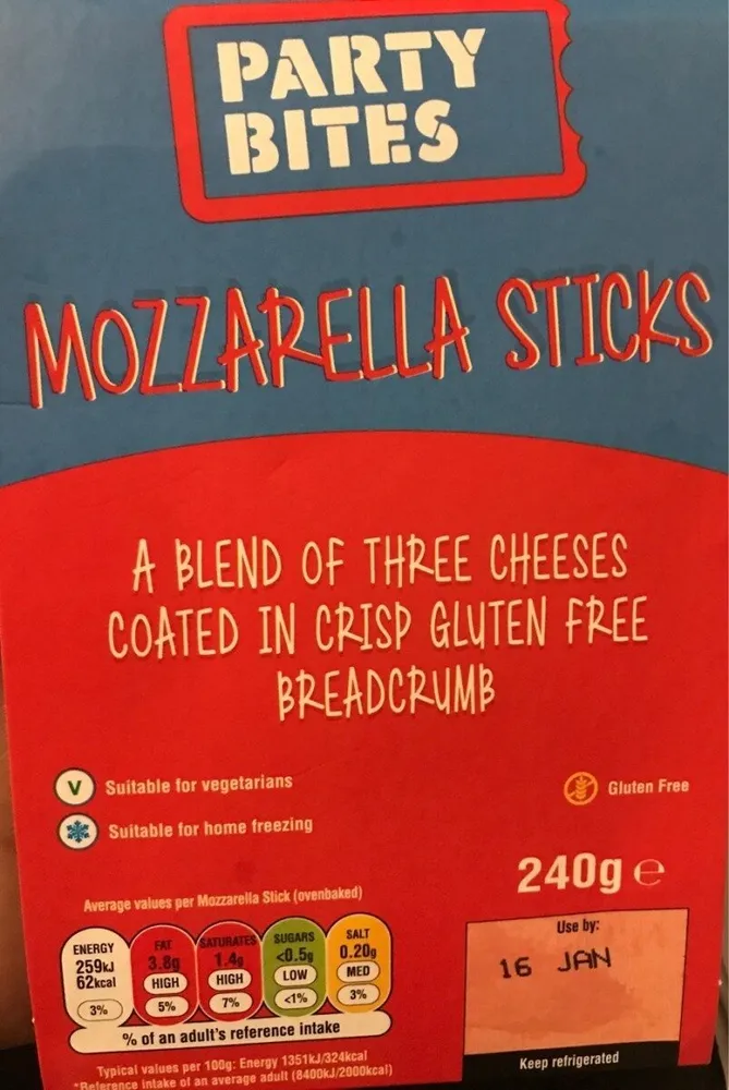 Mozzarella sticks
