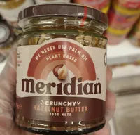 Meridian Natural Hazelnut Butter - Crunchy