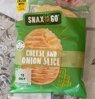 Cheese and onion slice