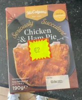 Chicken & Ham Pie