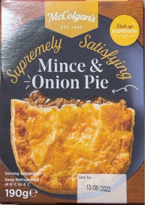 Mince & Onion Pie