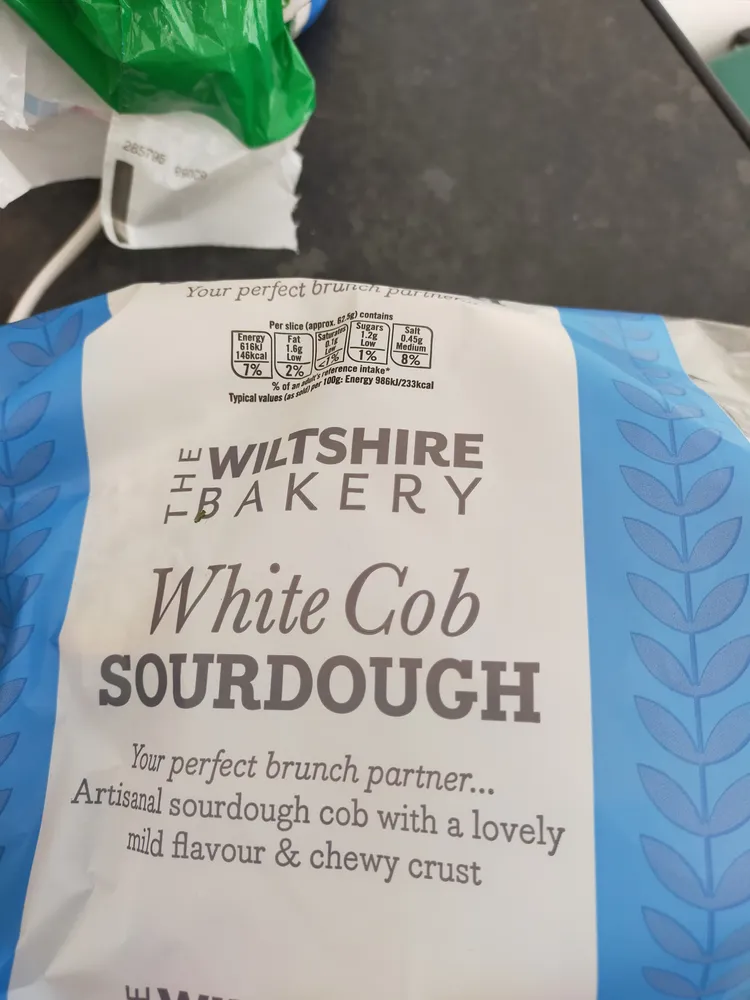 white cob sourdough