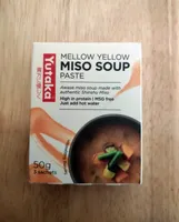 Mellow yellow miso soup paste